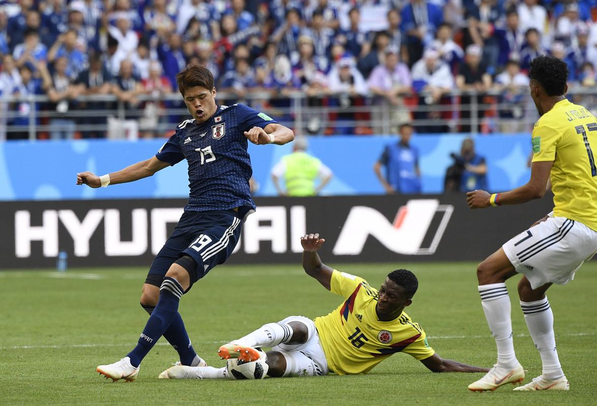 日本vs哥伦比亚世界杯